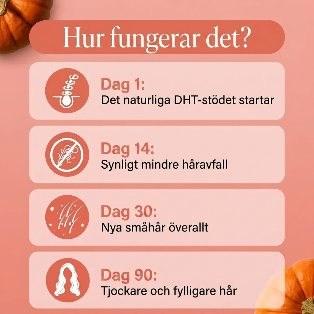Hairena | Minskar håravfallet med 94 % inom några veckor.