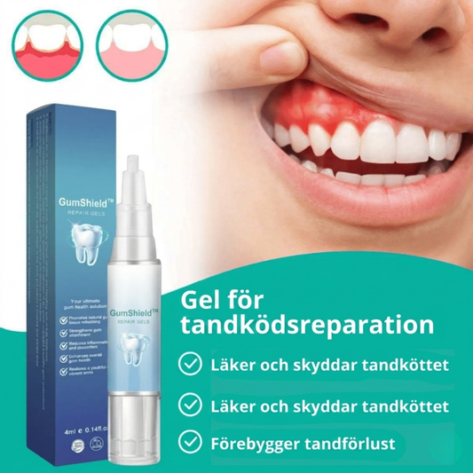 GumShield™ återupplivar tandköttet och gör tänderna vitare redan under den första veckan