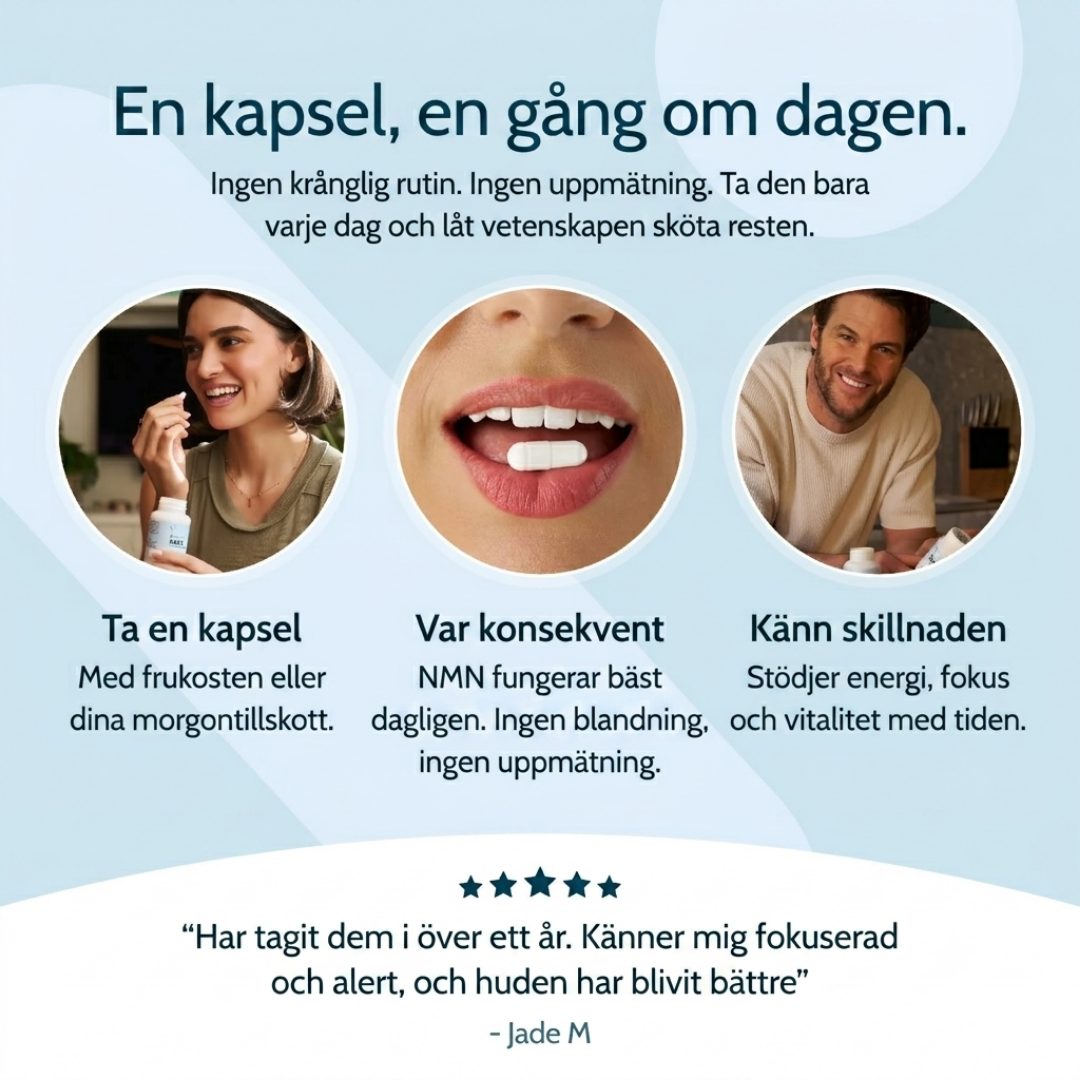 Levanmn | Rent NMN | 500mg Kapslar