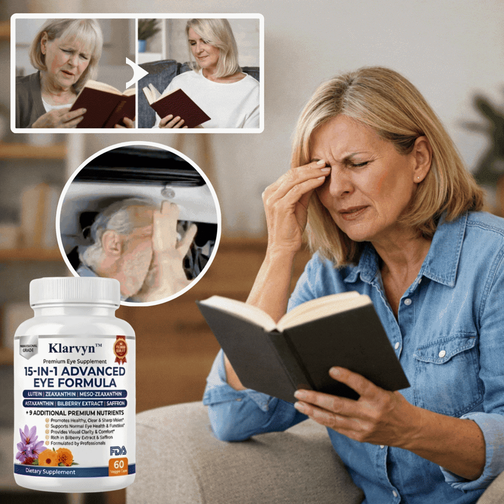 Klarvyn™ | Forbedrer dit syn med 98 % på bare 3 dage!